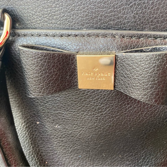 Black Kate Spade Satchel/crossbody Purse - Picture 4 of 7